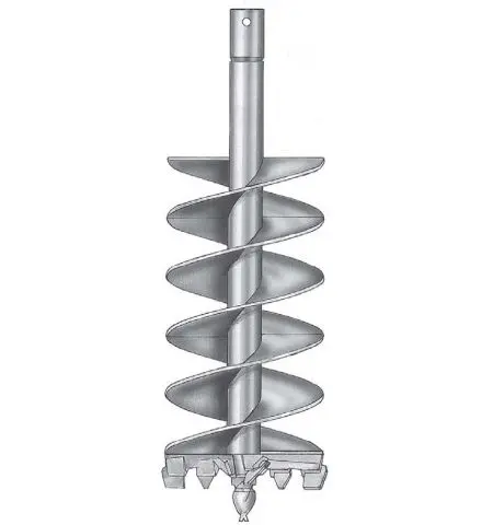 Worksaver | Heavy-Duty Double Flight Auger | Model 706009 To 709045 | Width 6" To 30" | Auger Length 42" | Horsepower 15 To 120 Hp | For Tractors 6