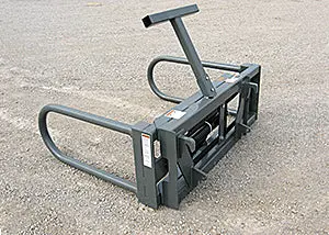 Worksaver | Hydraulic Bale Hugger | Model 834210 | Width 48" To 96" Opening | Lift Capacity 3,400 Lbs | Horsepower 40 To 100 | For Tractor 1