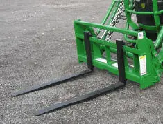 Worksaver | Integrated Frame Pallet Forks | Models 832420 To 833340 | Fork Lengths 36" To 48" | Load Capacity 1,250 To 4,000 Lb | Horsepower Up To 65 Hp | For Tractors 1