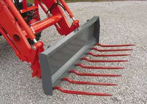 Worksaver | Manure & Silage Fork | Model 812315 To 812635 | Width 50" To 72" | Horsepower 50 To 100 Hp | For Tractors 1