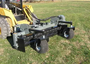 Worksaver | Power Landscape Rake | Models 360590 & 360595 | Width 84" To 96" | Manual & Hydraulic Angle | Hydraulic Flow 15–23 Gpm | For Skid Steers 4