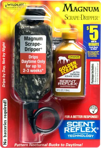 Wrc Deer Lure Golden Scrape/ - Scrape Dripper Combo 4Fl Oz 1