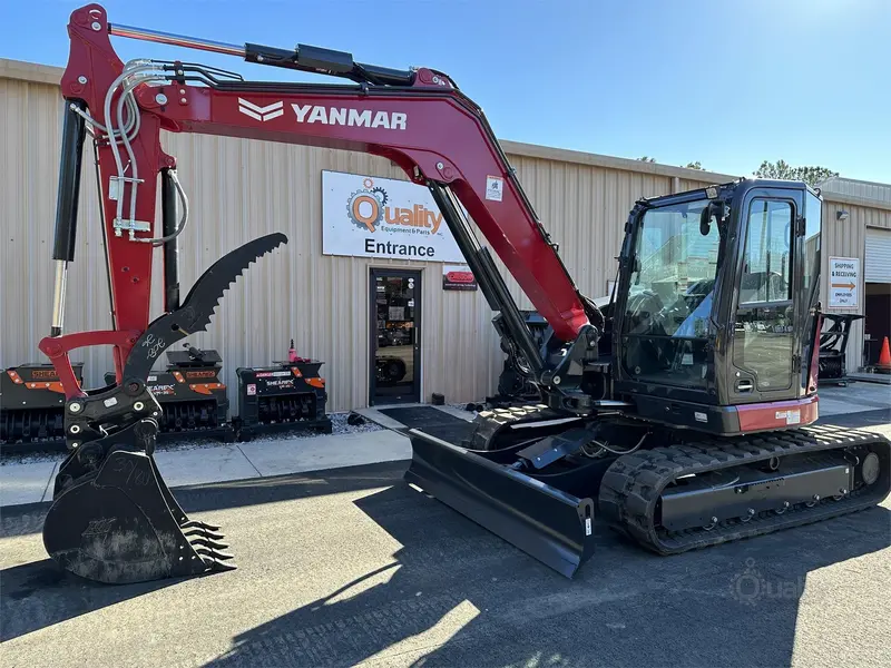 Yanmar Crawler Excavator | 2023 Model Vio80-7 | Machine Size 18,409 Lbs 1