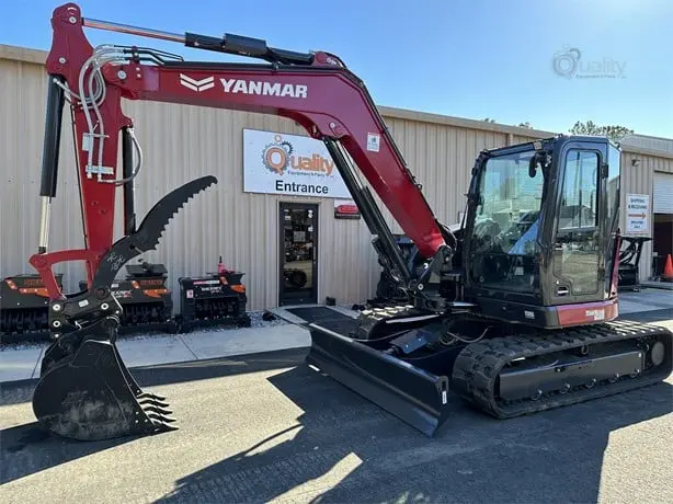 Yanmar Crawler Excavator | 2024 Model Vio80-7 | 30" Bucket | 14' 3" Dig Depth | 67 Hp | For Heavy-Duty Excavation 1