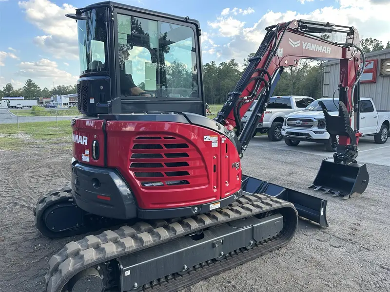Yanmar Mini Excavator | 2023 Model Vio55-6A (Enclosed) | Machine Size 12,247 Lbs 1