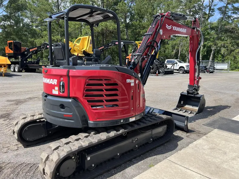 Yanmar Mini Excavator | 2023 Model Vio55-6A (Open) | Machine Size 11,850 Lbs 1