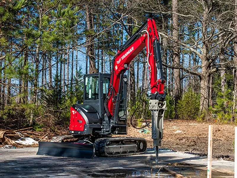 Yanmar Mini Excavator | Model Vio55-6A | Compact 5.5-Ton Class Machine 1