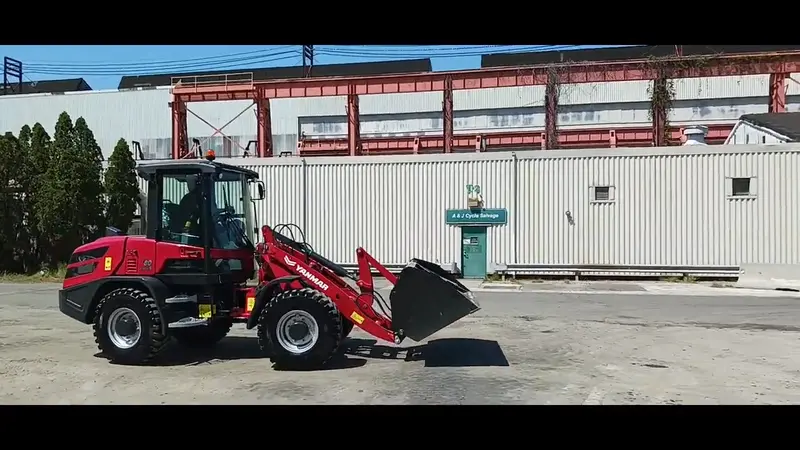 Yanmar Wheel Loader | 2023 Model V8 | Engine Horsepower 62Hp | For Efficient Material Handling 1
