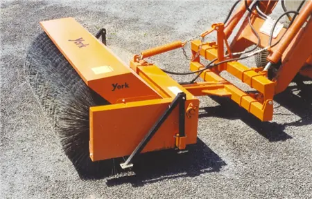 York Front Loader Mounted Broom | Flb32 Series | Widths 72", 84" & 96" | Horsepower 60-100 Hp | For Tractors 1