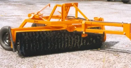 York Heavy-Duty Rotary Broom | Tfb & Htb Series | Width 84", 96", 108" & 120" | Brush Diameter 32? | Horsepower 13-30 Hp | For Tractors 1