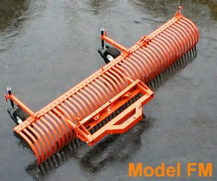 York Landscape Rake | Ht & Fm Series | Width 96", 108", 120" & 132" | Tine Spacing 1.5" | For Trucks & Suvs 1