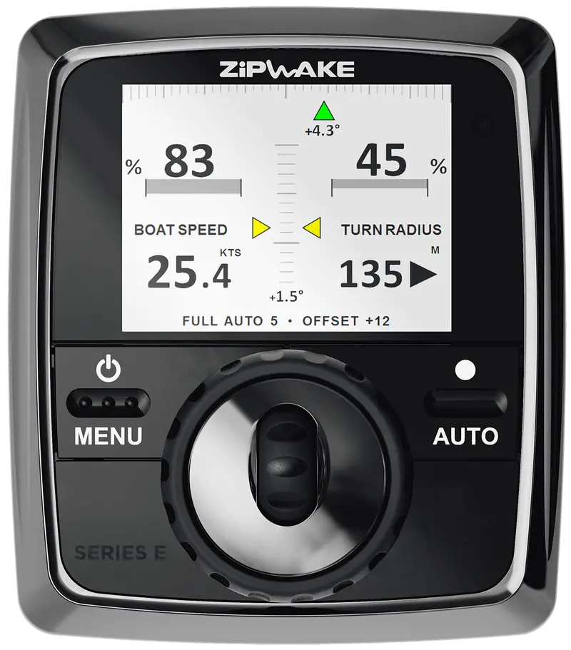 Zipwake Control Panel E With Standard 15M Cable | Model Cp-E | 2.8" Dislplay 1
