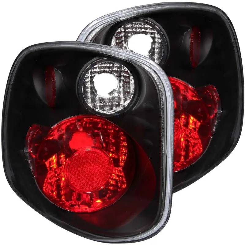 Anzo Black Housing Taillights – 1997–2000 Ford F-150 1