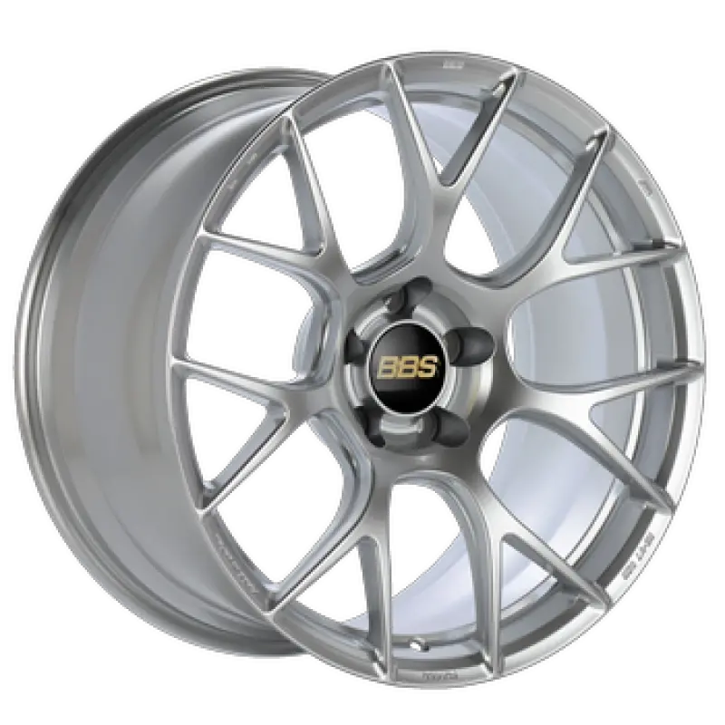 Bbs Re-V7 Forged Alloy Wheel – 18X10.5", 5X114.3Mm Bolt Pattern, Et15 Offset, Diamond Silver Finish 1