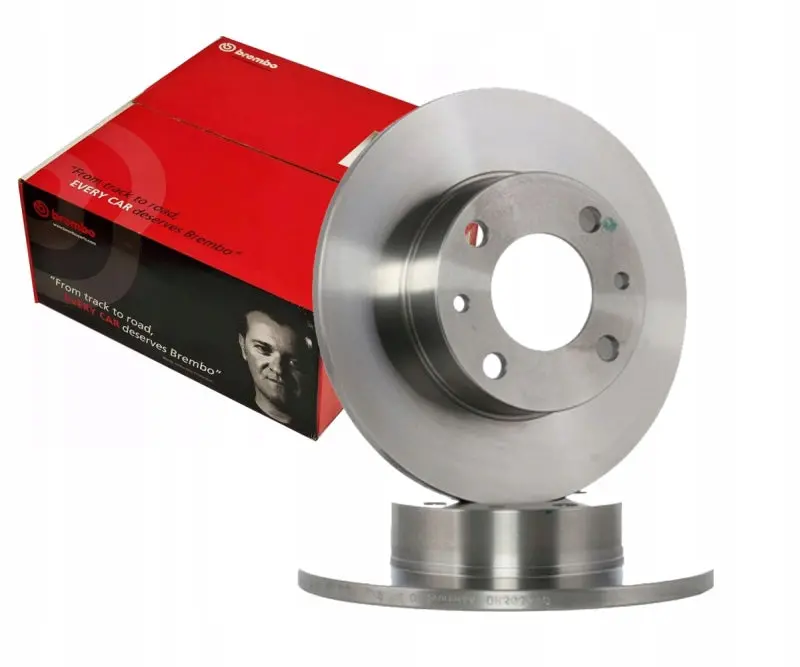 Brembo Premium Rear Brake Rotors – Uv-Coated, Oe-Equivalent For 2002–2007 Mini Cooper 1