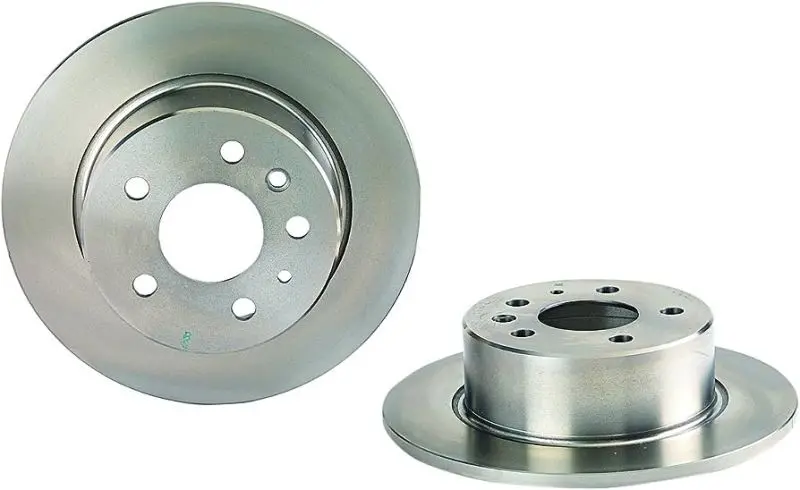 Brembo Rear Brake Rotors For 2004–2010 Toyota Sienna – Uv-Coated Oe-Style Premium Replacement 1