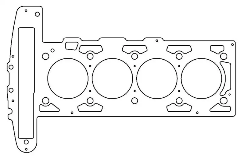 Cometic Mls Head Gasket For Gm Ecotec 2.0L Turbo Dohc – 87Mm Bore, 0.040-Inch Thickness 1