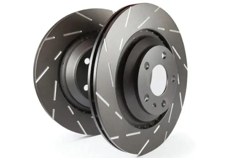 Ebc 2015+ Ford Mustang (6Th Gen) 2.3L Turbo (Performance Package) Usr Slotted Front Rotors 1