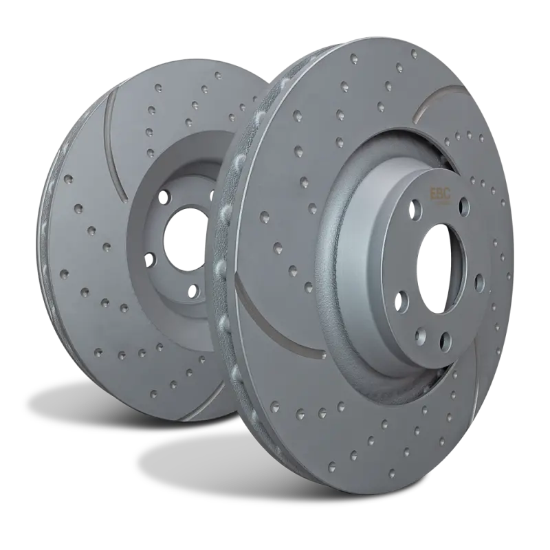Ebc Gd Sport Rear Brake Rotors – Slotted, Premium Cast Iron For 2020+ Ford Explorer Hybrid (3.0L) 1