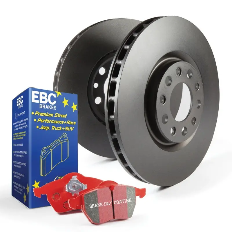 Ebc Redstuff High-Performance Brake Pad And Rk Rotor Kit 1