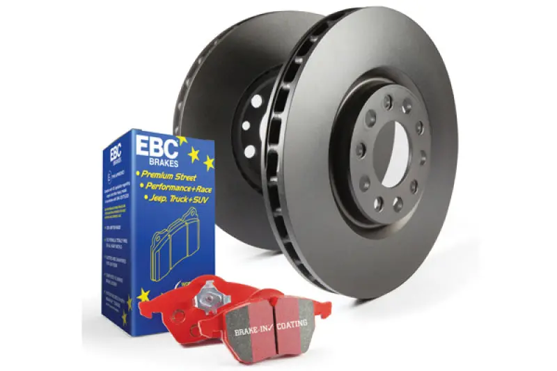 Ebc Redstuff S12 High-Friction Brake Kit – Pads & Slotted Rotors 2