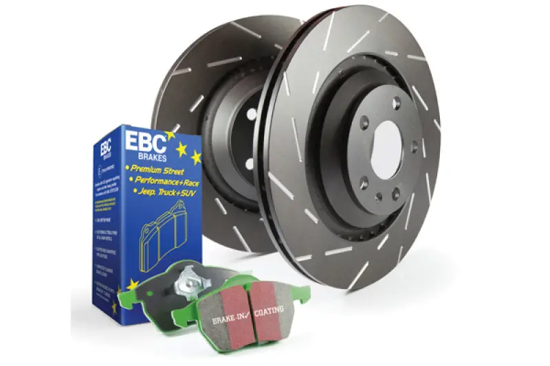 Ebc S2 Brake Kit – Greenstuff Pads And Usr Drilled & Slotted Rotors 1