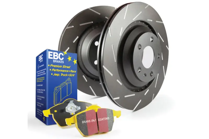 Ebc S9 High-Performance Brake Kit: Yellowstuff Pads And Usr Slotted Rotors 1