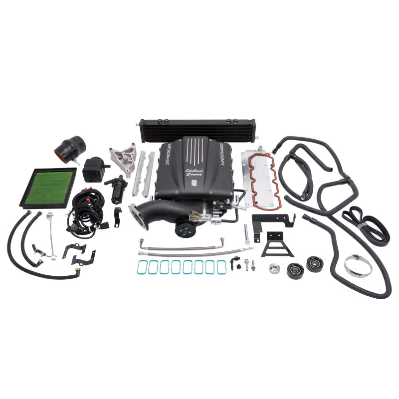 Edelbrock Street Supercharger Stage 1 Kit For 2007–2014 Gm Gmt920/930 Suvs (6.2L, Tuner Not Included) 1