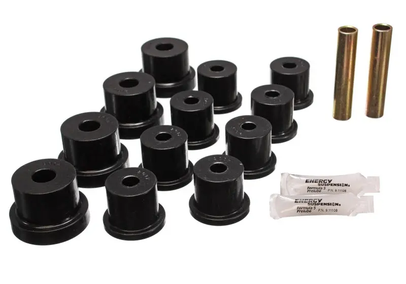 Energy Suspension Mono Leaf Spring Bushings For Chevrolet Nova – Black 1