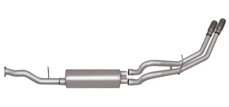 Gibson Dual-Sport Cat-Back Exhaust System For 1996–1999 Chevrolet Tahoe Ls (5.7L V8, 2.25" Diameter, Stainless Steel) 1