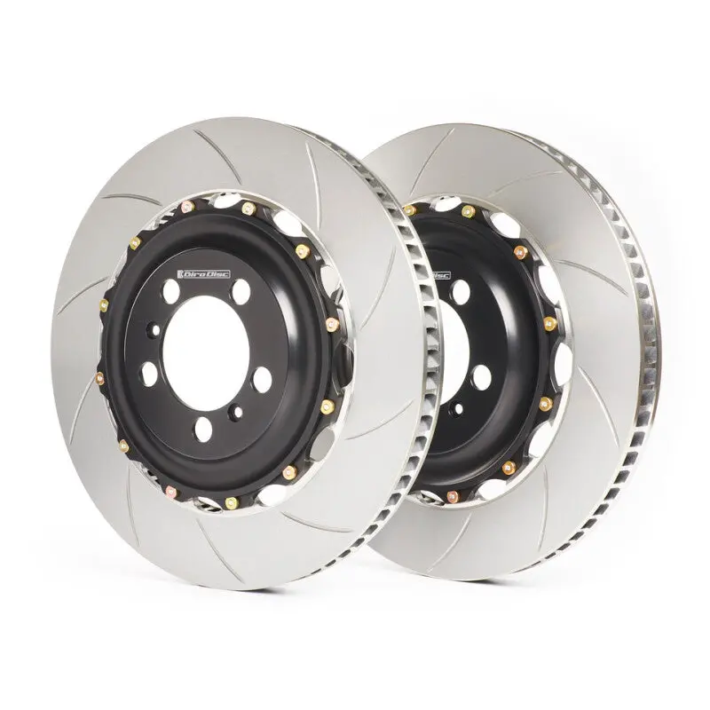 Girodisc Slotted Front Brake Rotors For 2006 Audi R8 (Including Ccm Models) – 380Mm Diameter 1
