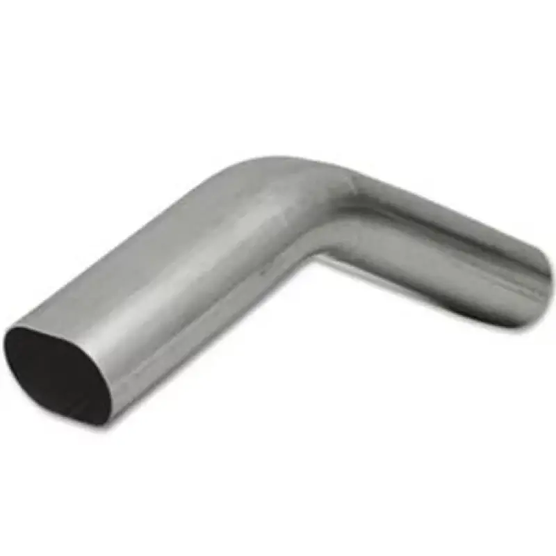 Granatelli Stainless Steel Tubing – 3-Inch Oval, 45° Vertical Radius Bend, 4.5-Inch Bend Radius 2