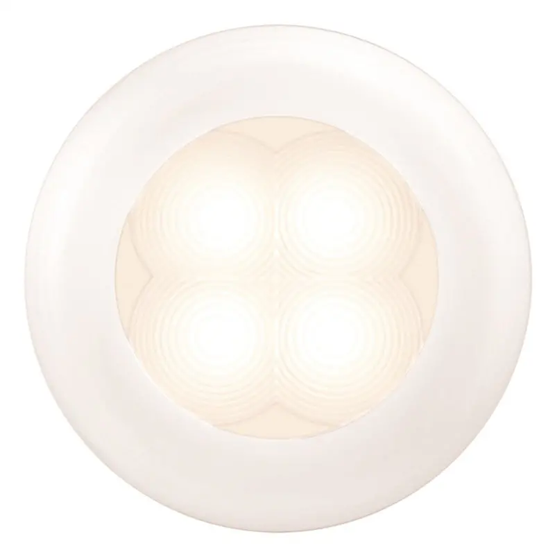 Hella Courtesy Lamp Rnd Wwht Md24 Wh Rim 2Xt 1