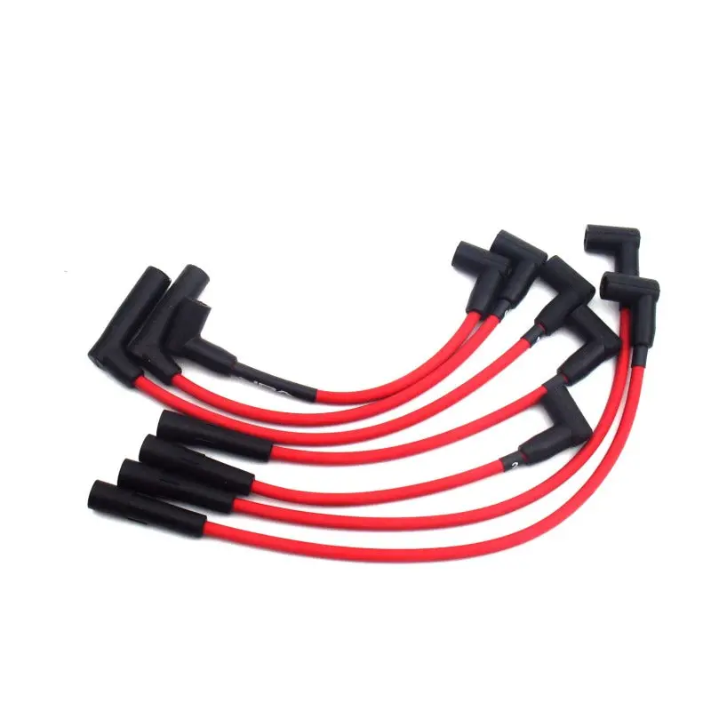Jba High-Performance Ignition Wires In Red For 1991–2000 Jeep Cherokee & Grand Cherokee 4.0L 1