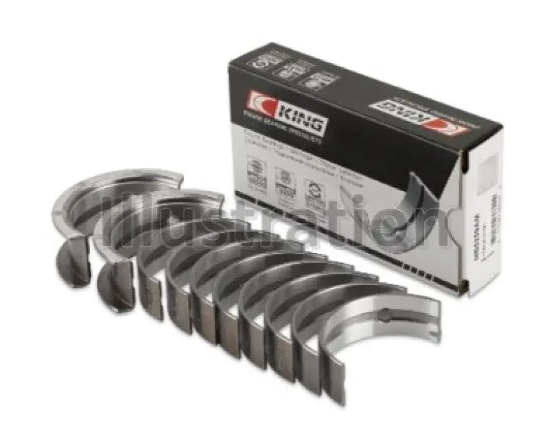 King Engine Bearings Main Bearing Set For Nissan L20B, Z20, Z22, Z24 – Oversize +0.50Mm 1