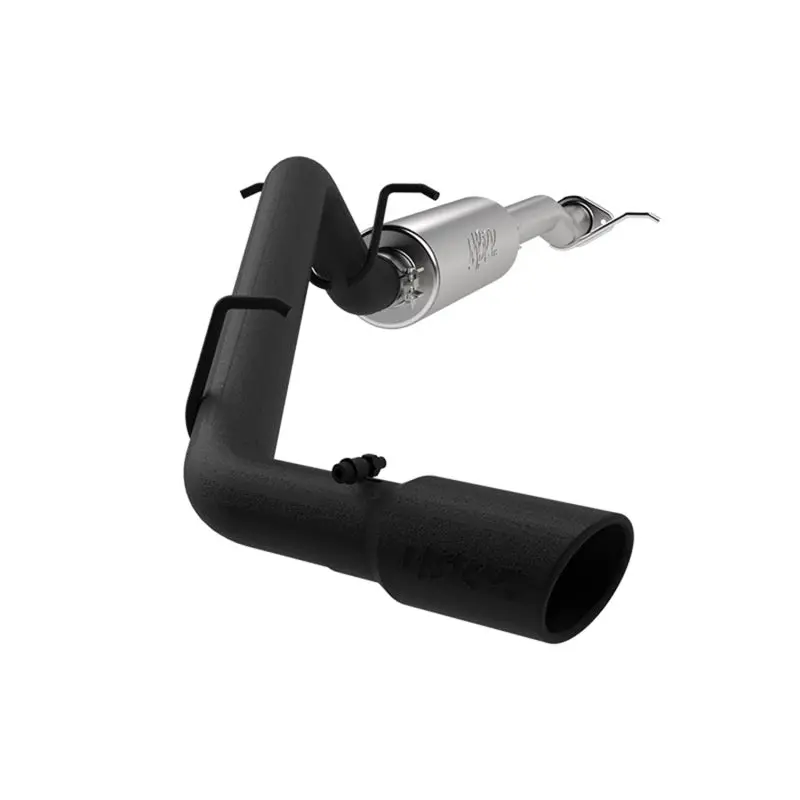 Mbrp Cat-Back Exhaust System For 2017+ Chevrolet Colorado (2.5L/3.6L, 3" Diameter, Single Side Exit, 4" Tip, Black Coated) 1