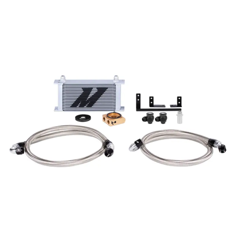 Mishimoto 2016+ Mazda Miata Thermostatic Oil Cooler Kit - Silver 1