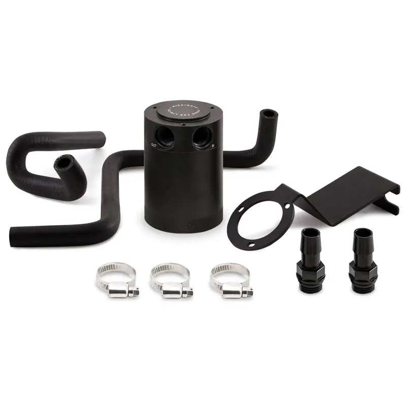 Mishimoto Baffled Oil Catch Can Kit For 2013+ Subaru Brz, 2017+ Toyota 86 & 2013–2016 Scion Fr-S – Matte Black 1