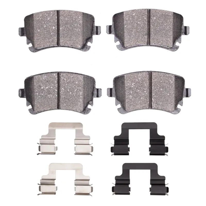 R1 Semi-Metallic Rear Brake Pad And Hardware Kit For 2003–2018 Audi A8 1