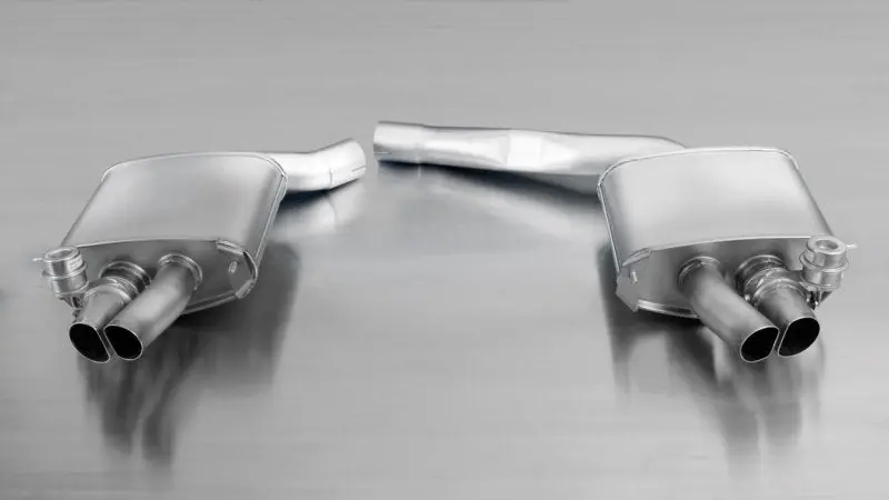Remus Race Axle-Back Exhaust For 2012 Audi Rs4 Avant Quattro (B8, 4.2L Cfs) 1
