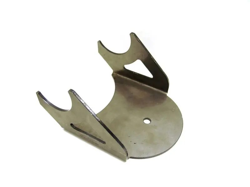 Ridetech Weld-On Dropped Lower Air Spring Axle Bracket (Uncoated) 1
