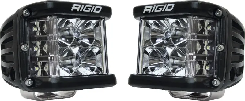 Rigid Industries D-Ss Flood Led Light Pair – Black Housing 1