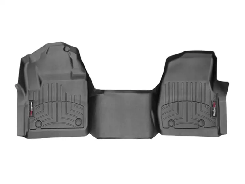 Weathertech Front Floorliner For 2017 Ford F-250/F-350/F-450/F-550 Regular Cab (No Floor Shifter), Black 1