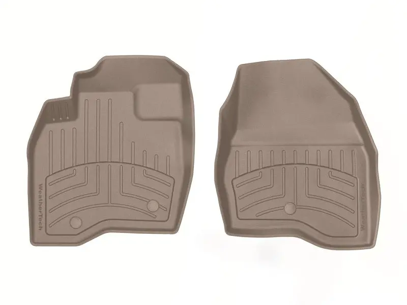 Weathertech Front Floorliner Hp For 2017–2023 Ford Explorer – Tan 1