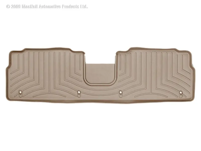 Weathertech Rear Floorliner For 2006–2009 Lexus Rx400H – Tan Interior Match 1