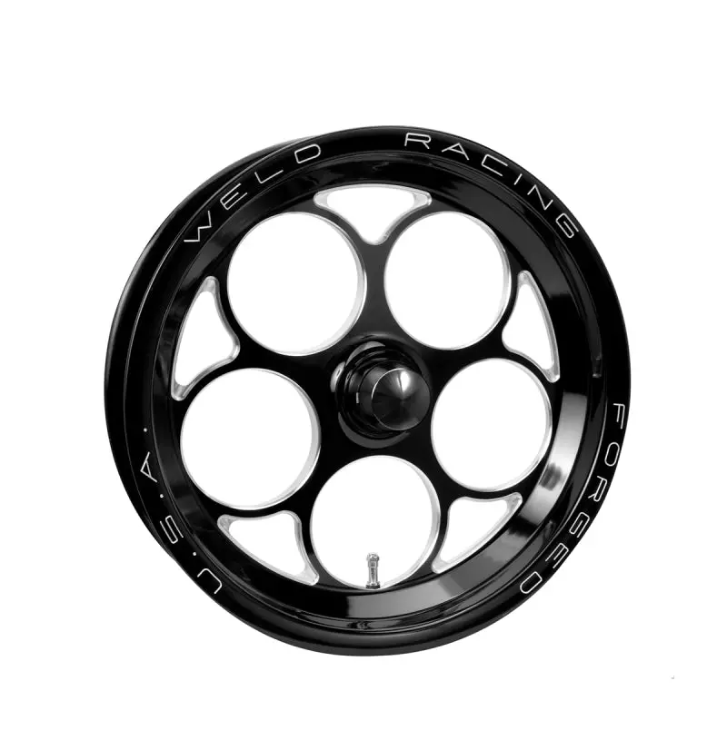 Weld Magnum 1-Piece 15X3.5 / Strange Spindle Mt / 1.75In. Bs Black Wheel - Non-Beadlock 1