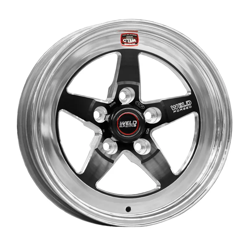 Weld S71 Black Low-Pad Non-Beadlock Wheel – 15X10.33", 5X5 Bolt Pattern, 6.5" Backspace 1