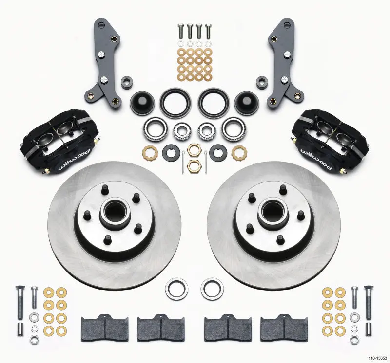 Wilwood Forged Dynalite-M Front Brake Kit: 11.3" Rotor & Hub Assembly For 1960–1968 Ford/Mercury Full-Size Cars 1