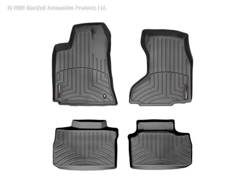 Wt Floorliner Rear Cargo Mat – Black Heavy-Duty Trim-To-Fit Liner 2