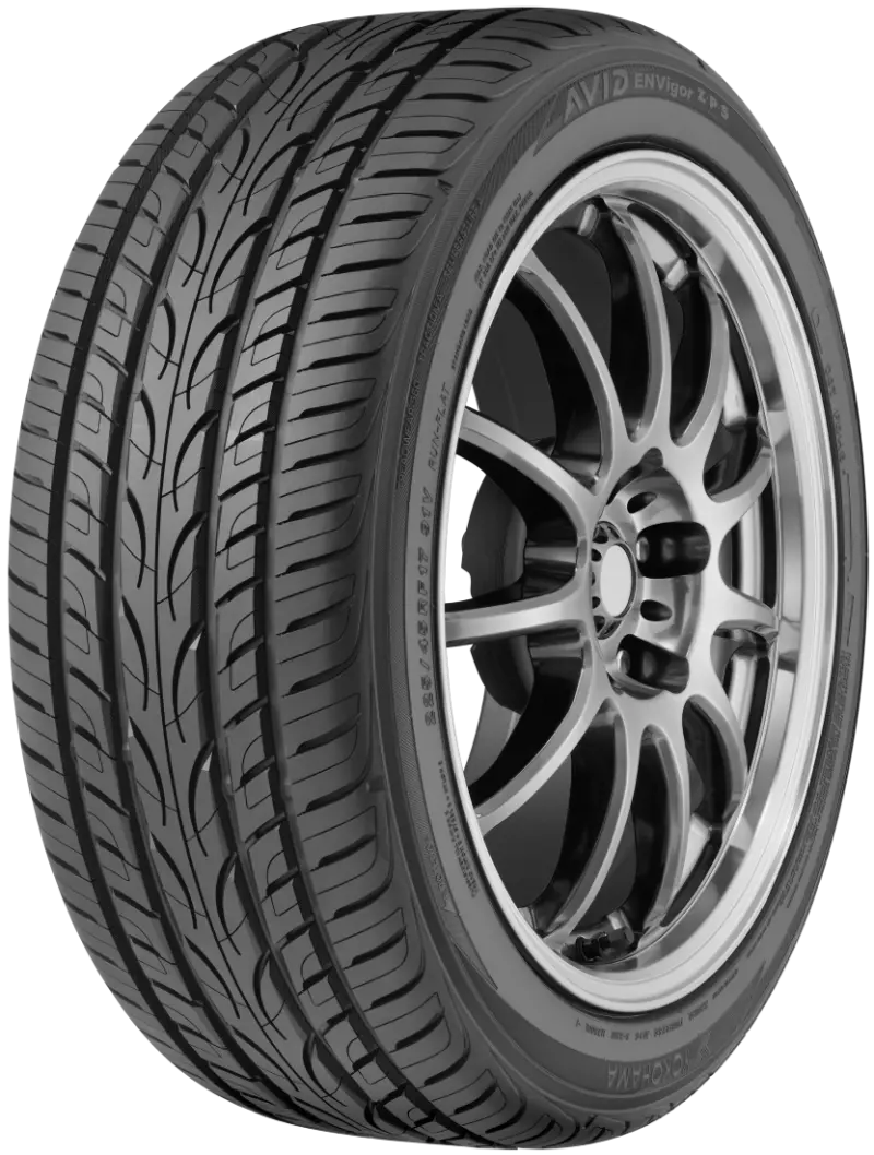 Yokohama Avid Envigor Zps All-Season Tire – 225/55R17, 97V Load & Speed Rating 1